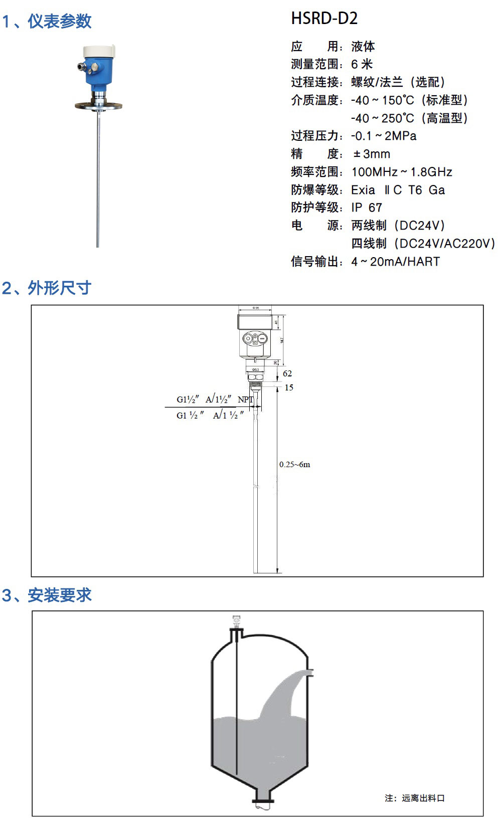 導(dǎo)波雷達液位計
